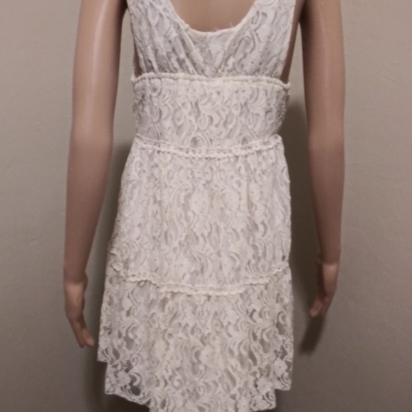 Vintage flowy tunic lace blouse - Picture 9 of 10